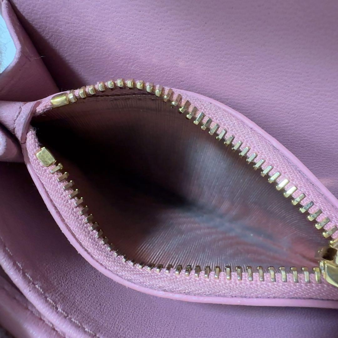 miumiu ミュウミュウ マテラッセ ショルダーウォレット チェーン