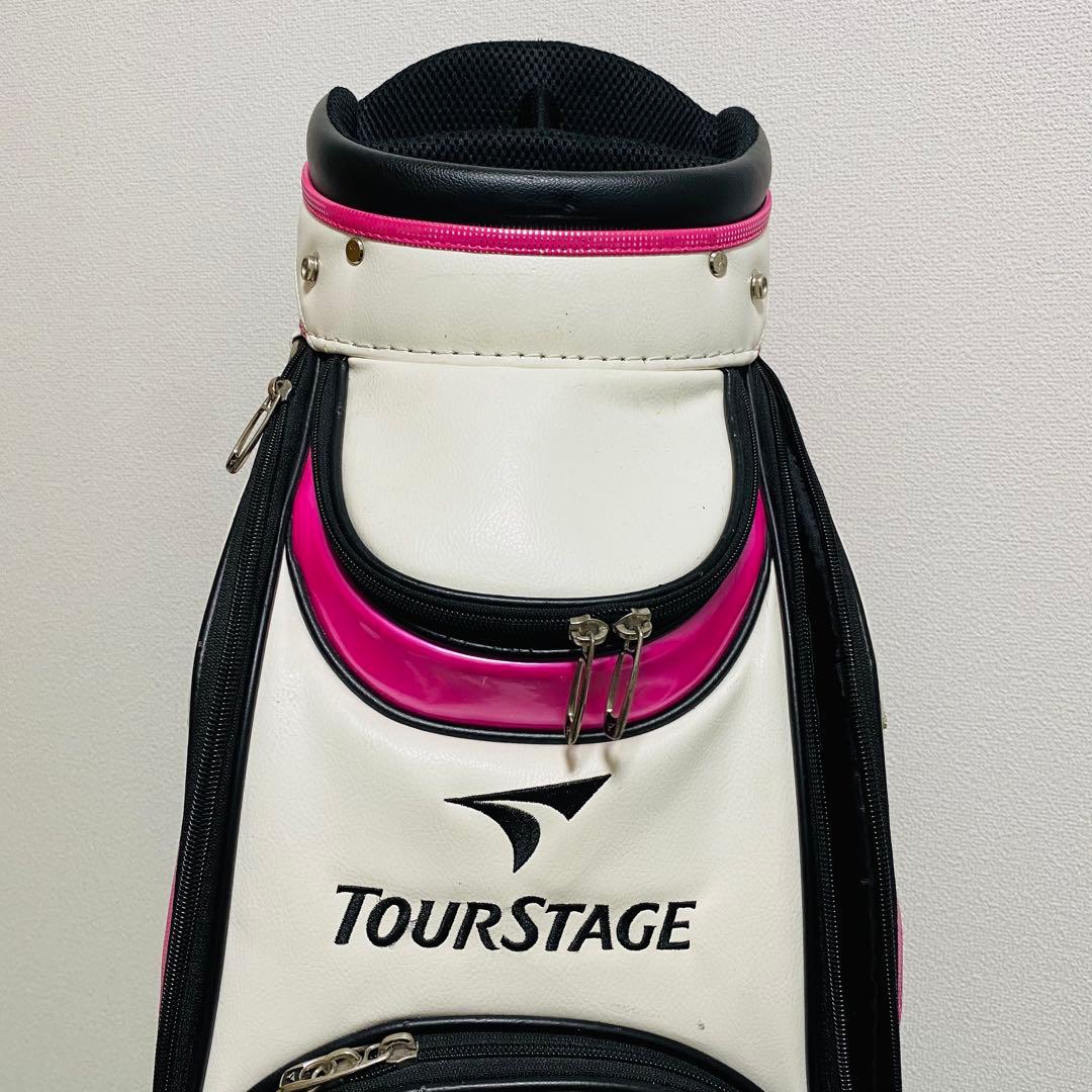 【希少】ツアーステージ　キャディバック　ピンク