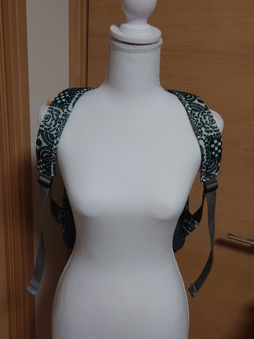 forest tile light green　ミナペルホネン　リュック