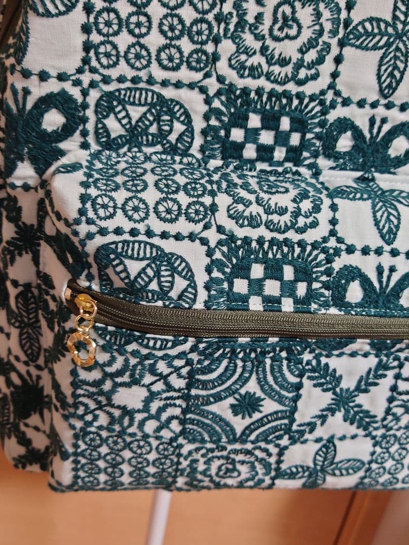 forest tile light green　ミナペルホネン　リュック