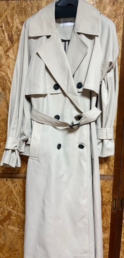 新品未使用タグ付き★FRAY I.DオーバートレンチコートLBEG0