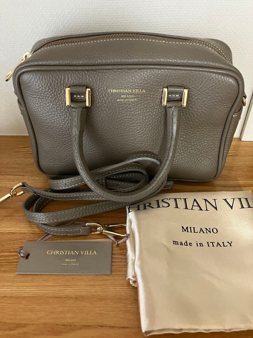 Christian Villa ボストンバッグ