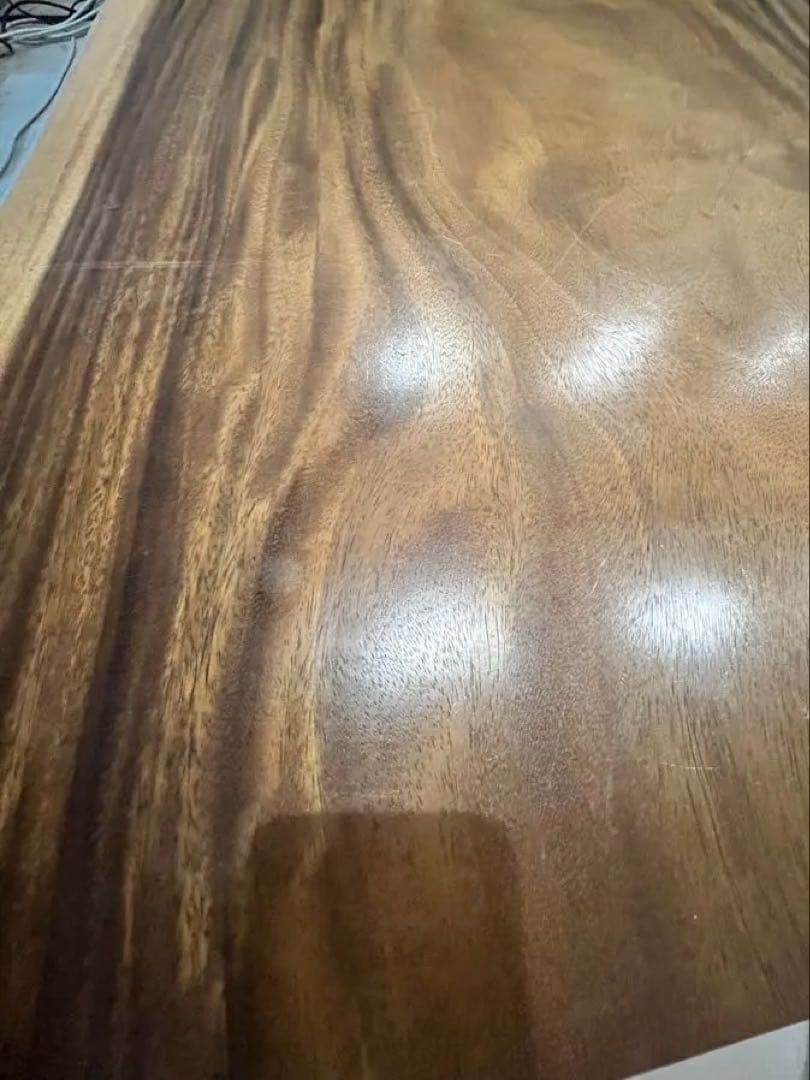 モンキーポッド　一枚板　ダイニングテーブル　184センチ 無垢板 天板