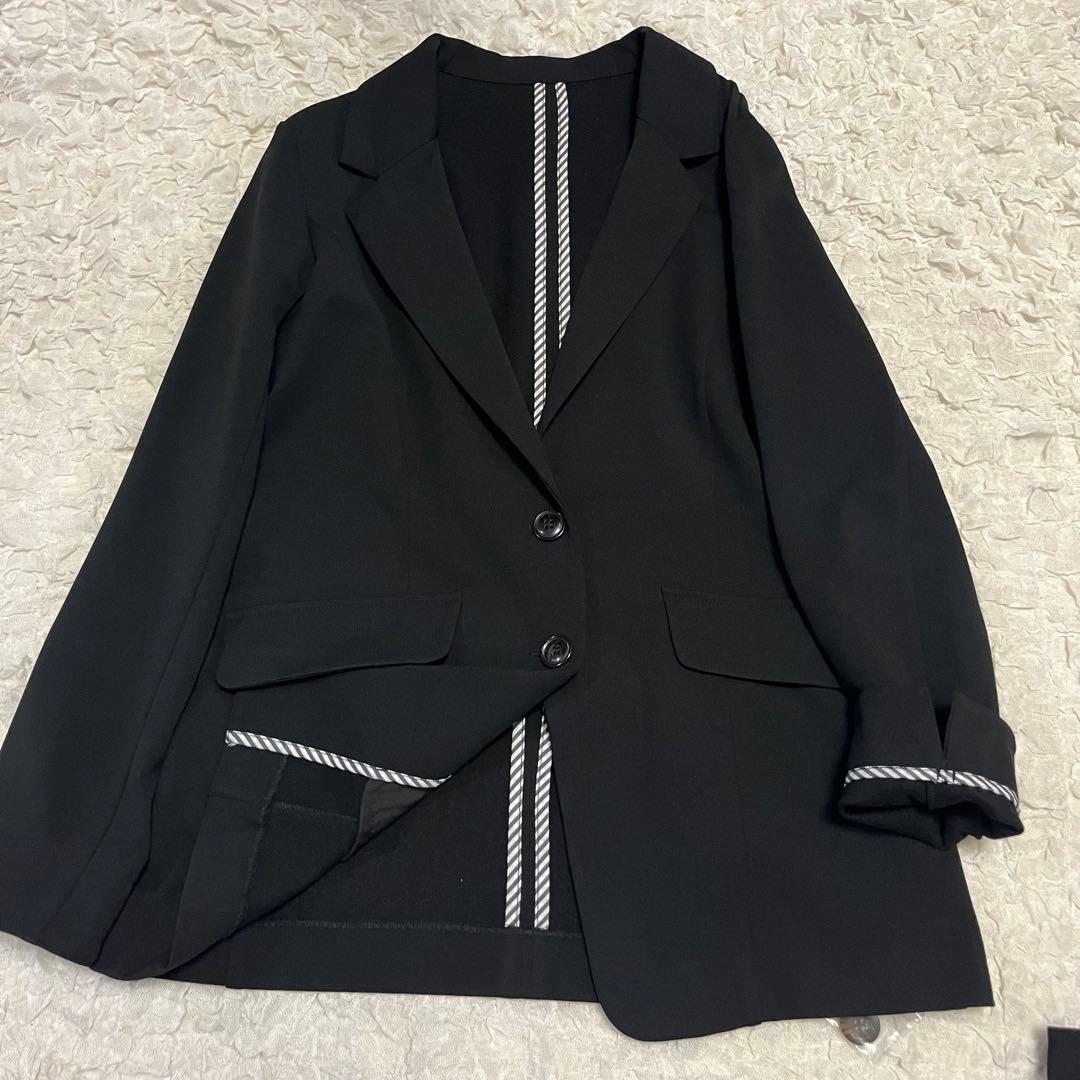 未使用【イディット】バレエフィット ストレッチ パンツスーツ TL XL 高身長