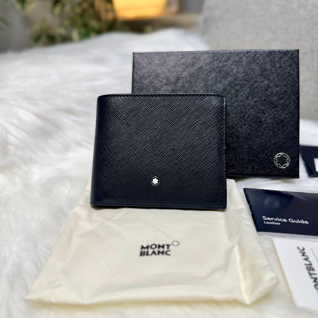 未使用 モンブラン サルトリアル ウォレット 8cc サフィアーノレザー
