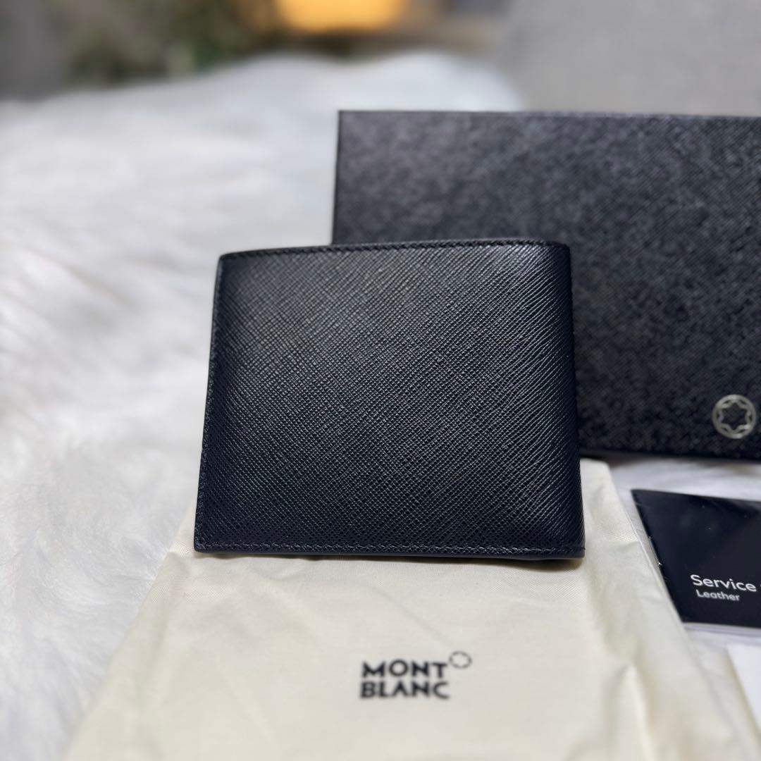 未使用 モンブラン サルトリアル ウォレット 8cc サフィアーノレザー
