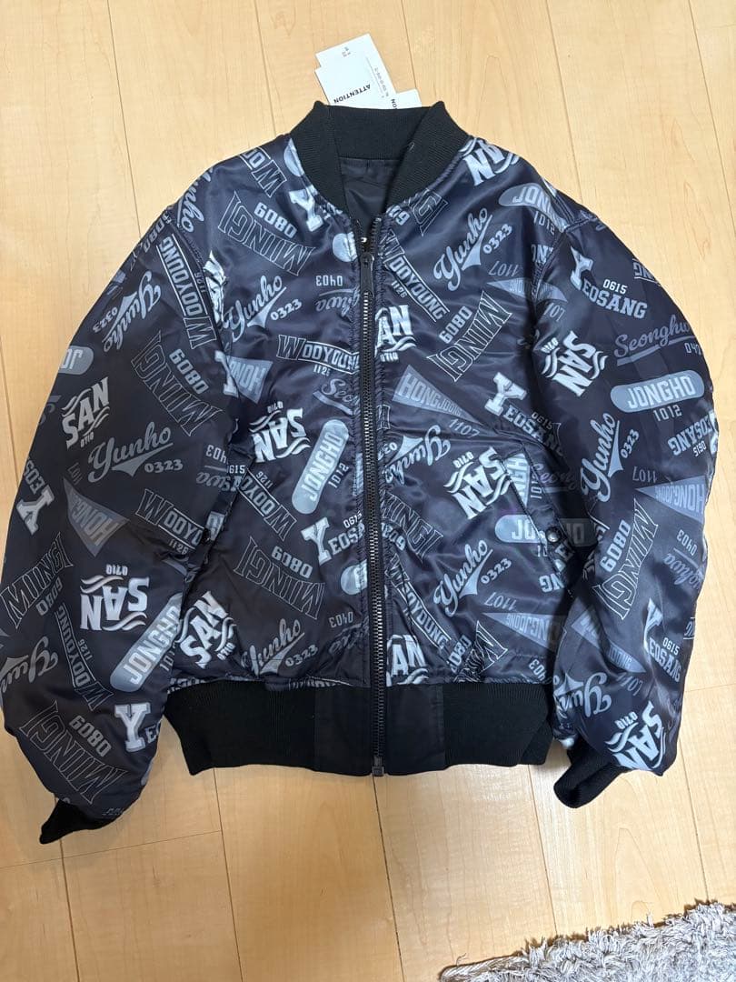 AVIREX × ATEEZ / REVERSIBLE MA-1