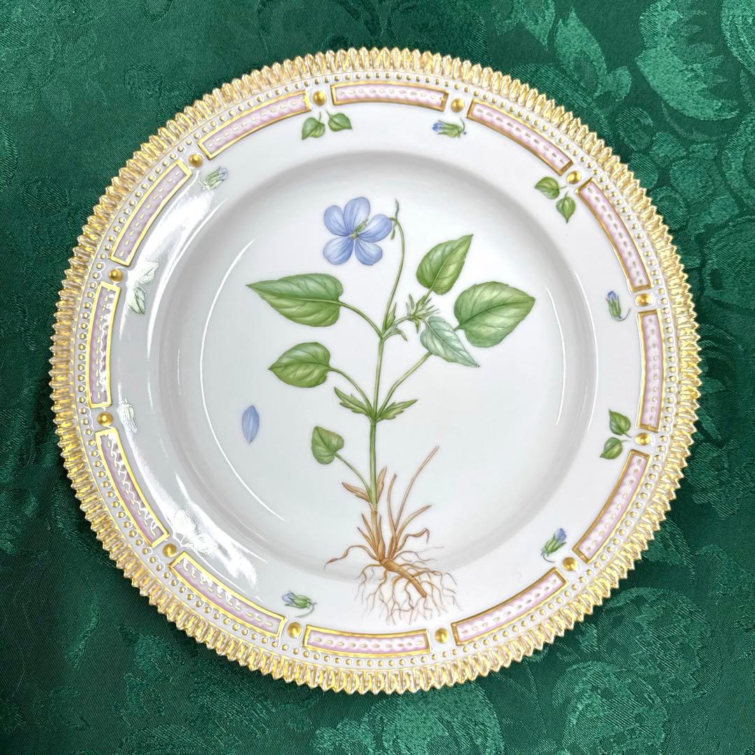 ★ロイヤルコペンハーゲン★フローラダニカ★プレート25㎝★新品未使用★一級品★