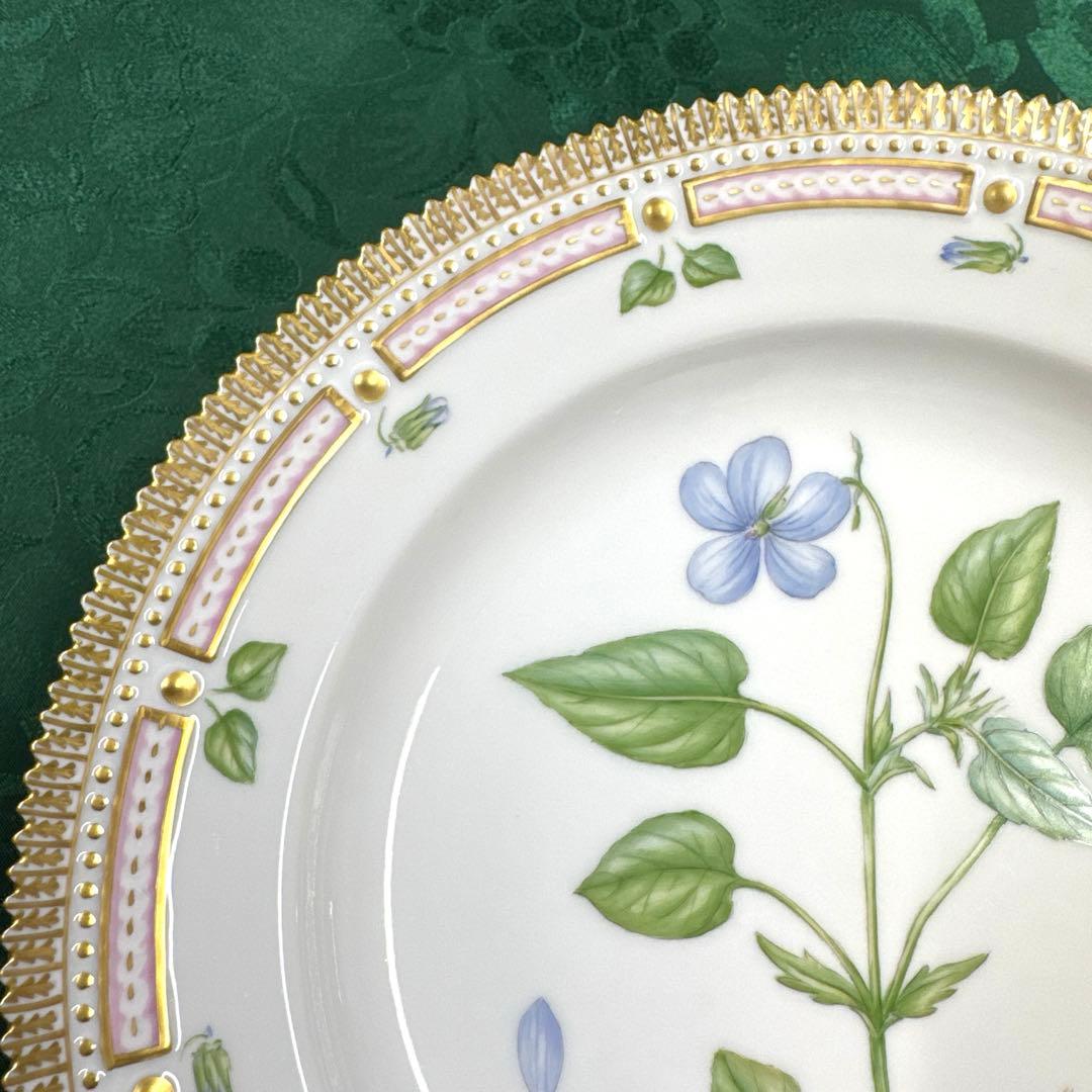 ★ロイヤルコペンハーゲン★フローラダニカ★プレート25㎝★新品未使用★一級品★