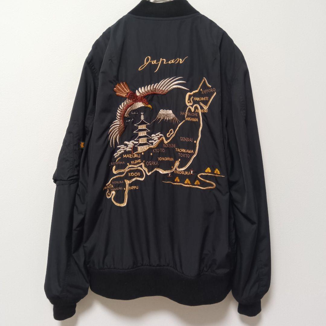 ALPHA INDUSTRIES アルファインダストリーズ　L MA-1 刺繍