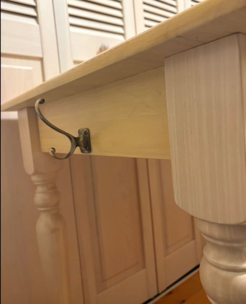 送料込　天然木　学習机　デスクワーク　フレンチ　カントリー　ナチュラル　北欧