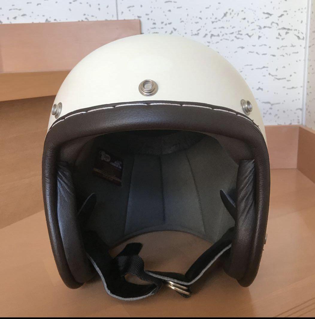 立花 SHM ハンドステッチ ジェットヘルメット　日本製