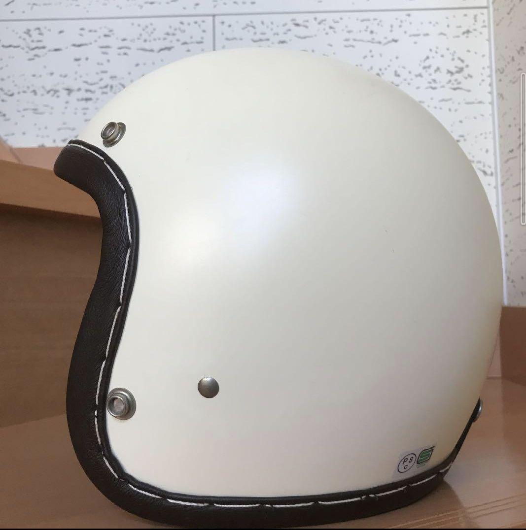 立花 SHM ハンドステッチ ジェットヘルメット　日本製