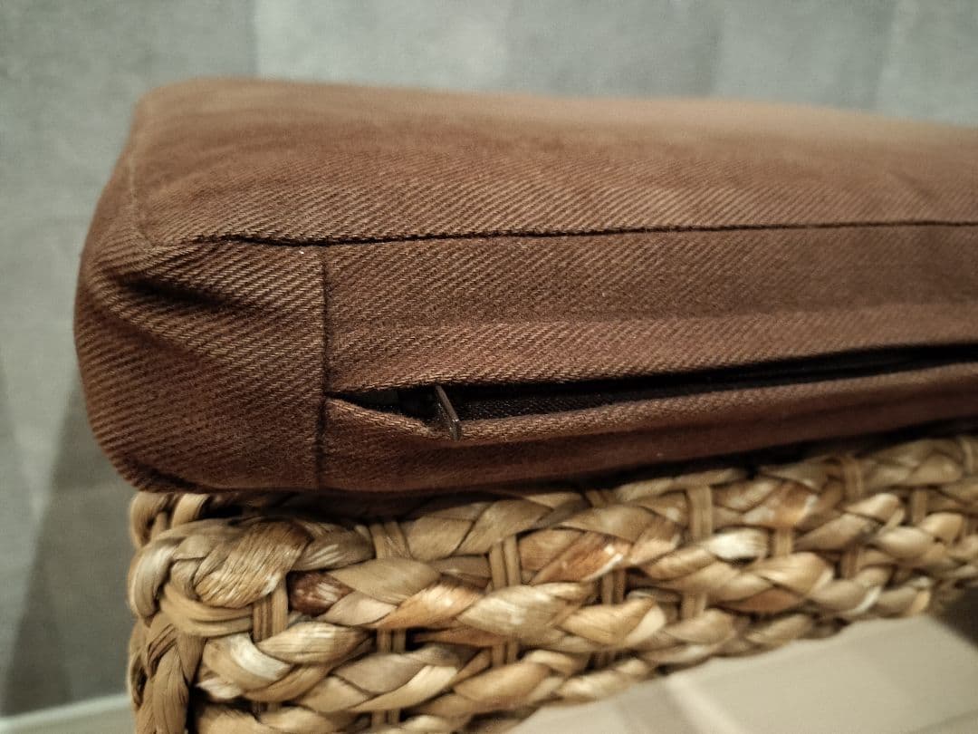 ウォーターヒヤシンス　2脚セット　スツール チェア レトロ/アジアンテイスト