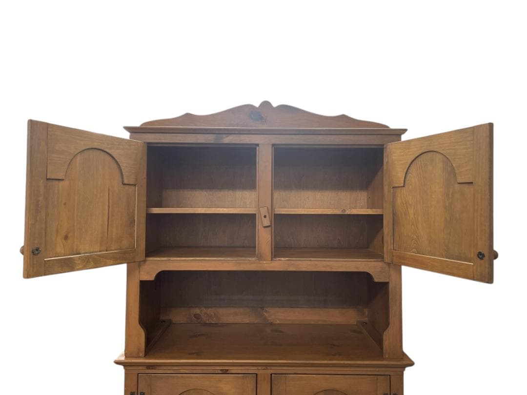 アンファン 食器棚 幅８７×奥行３７×高さ１８９cm 引き取り歓迎 神奈川