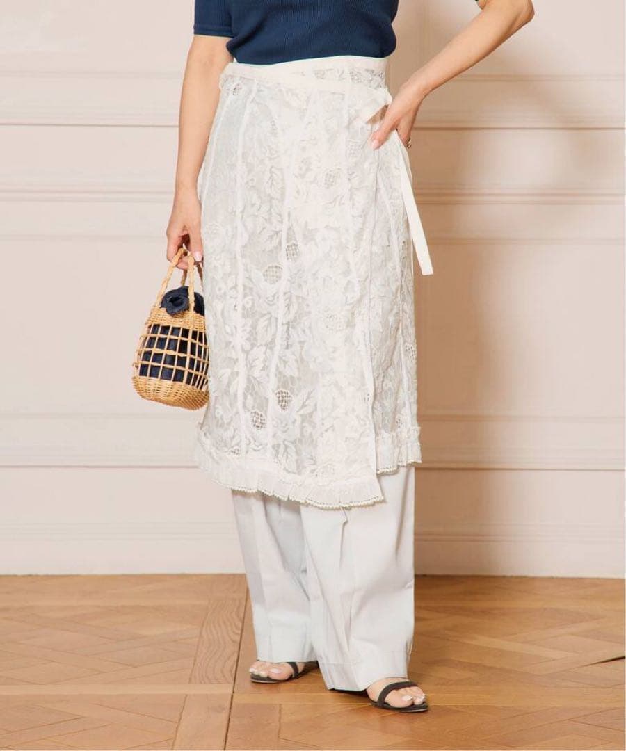 IENA LA BOUCLE ☆IENA⭐︎ラップスカート☆レース