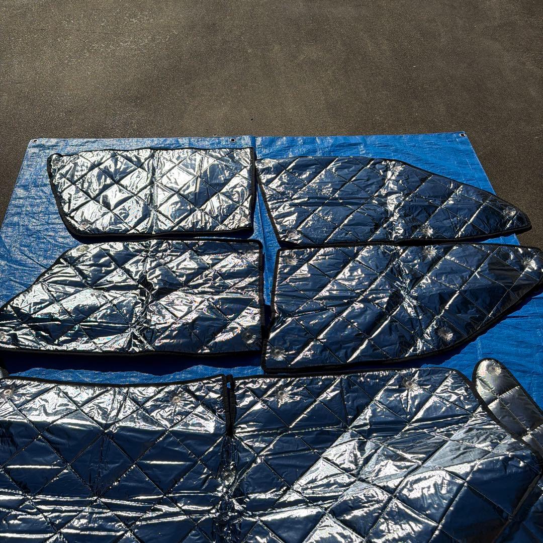 ハイラックスサーフ215系　サンシェード マルチシェード8枚セット