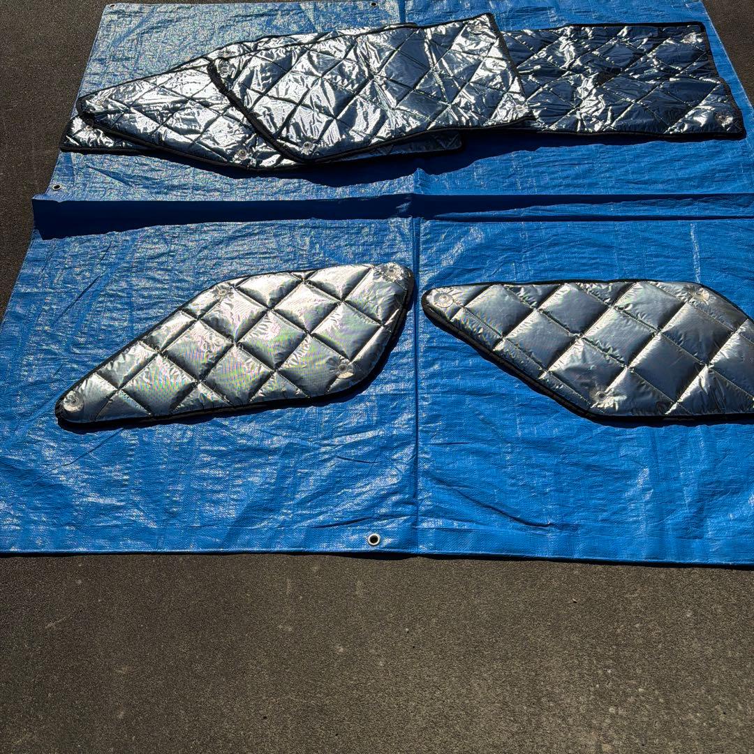 ハイラックスサーフ215系　サンシェード マルチシェード8枚セット