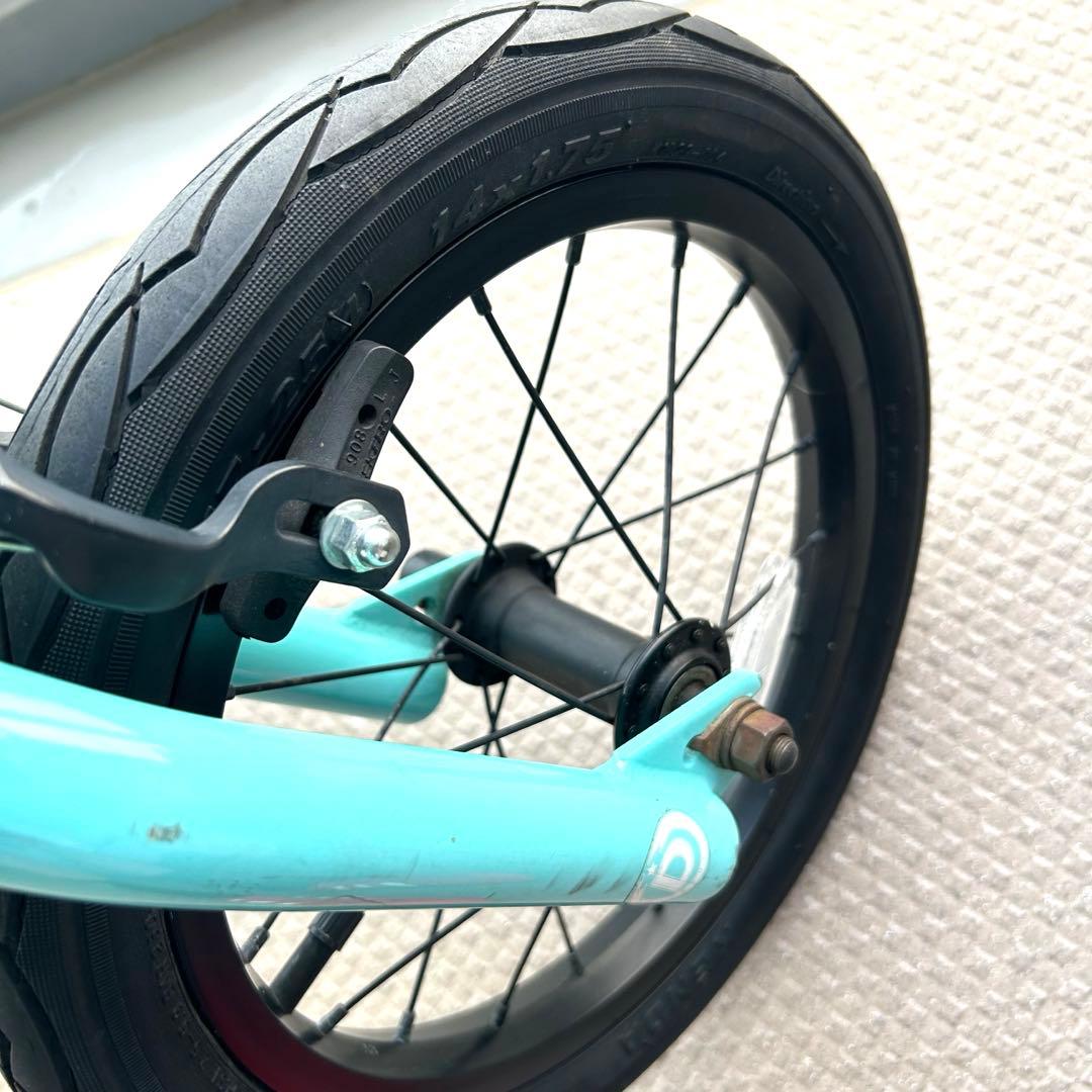 BMX 14インチ ダーカスワン　限定色　キッズ　DURCUSONE ターコイズ