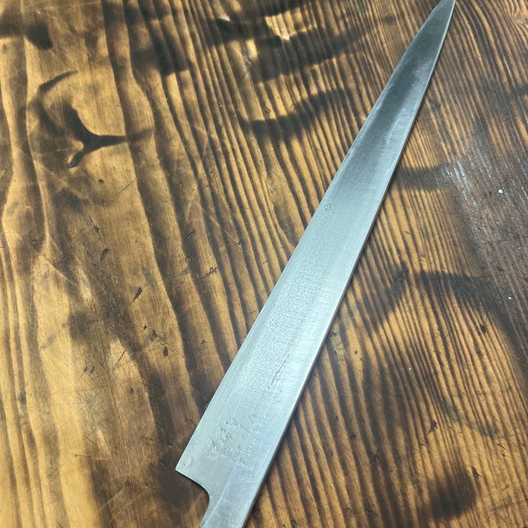 正本柳刃包丁 木製ハンドル ステンレス刃