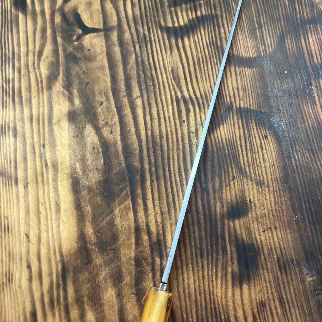 正本柳刃包丁 木製ハンドル ステンレス刃