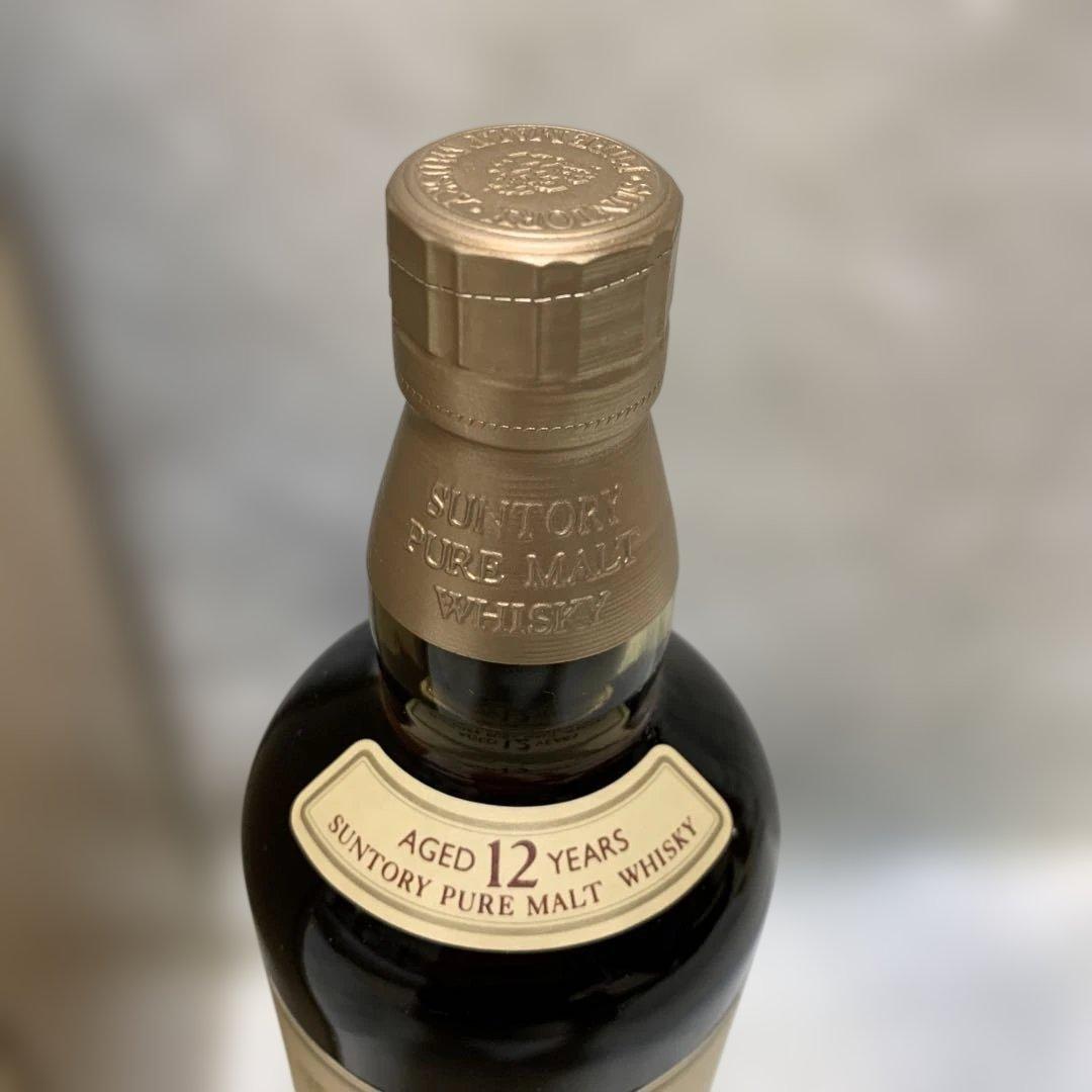 サントリー 山崎 12年 750ml　華(花)マークラベル