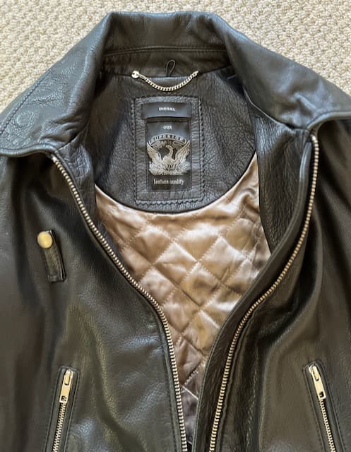 DIESELレザージャケット