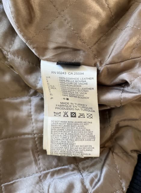 DIESELレザージャケット