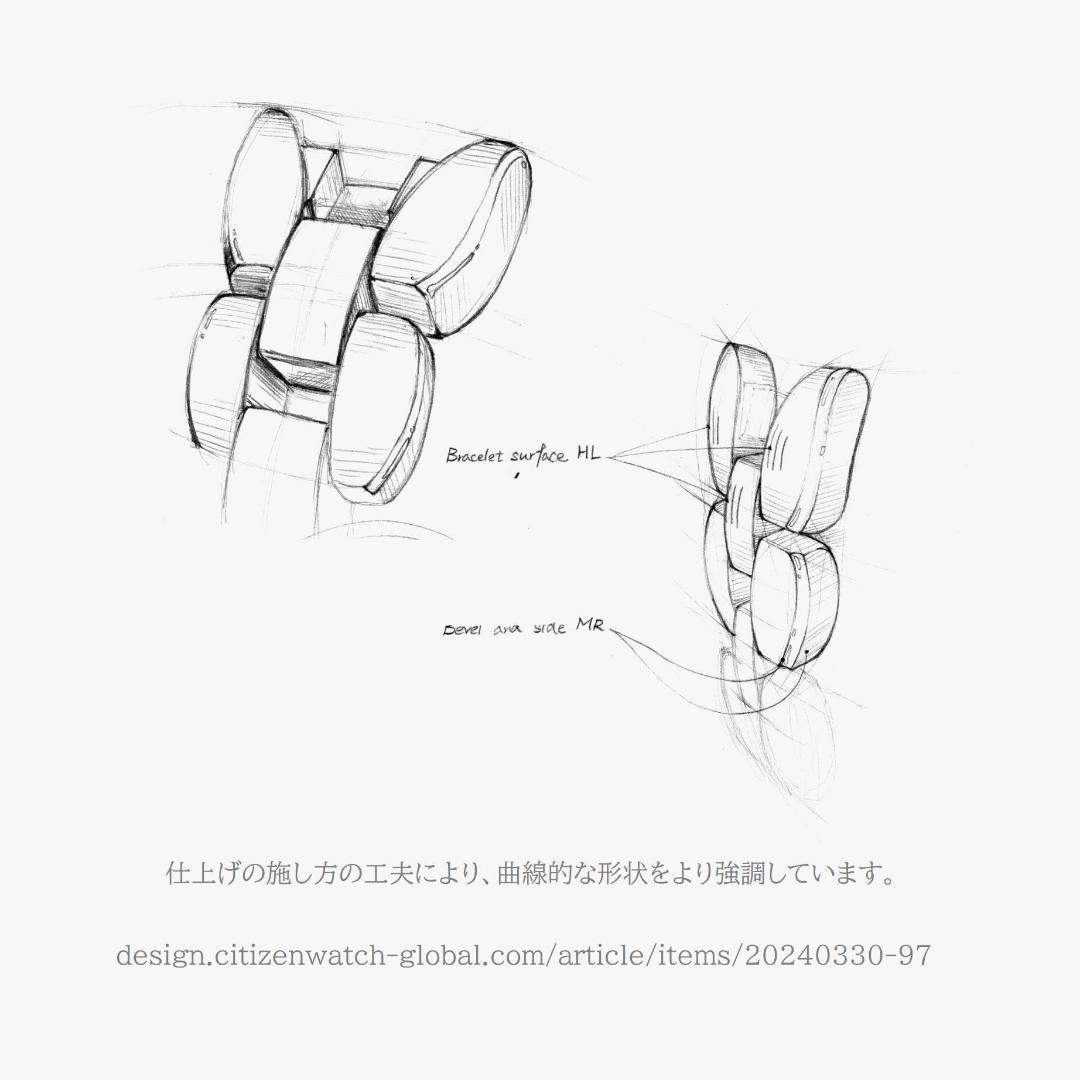 ✴美品稼働品 シチズン エクシード 電波ソーラー チタン トノー 15.5cm