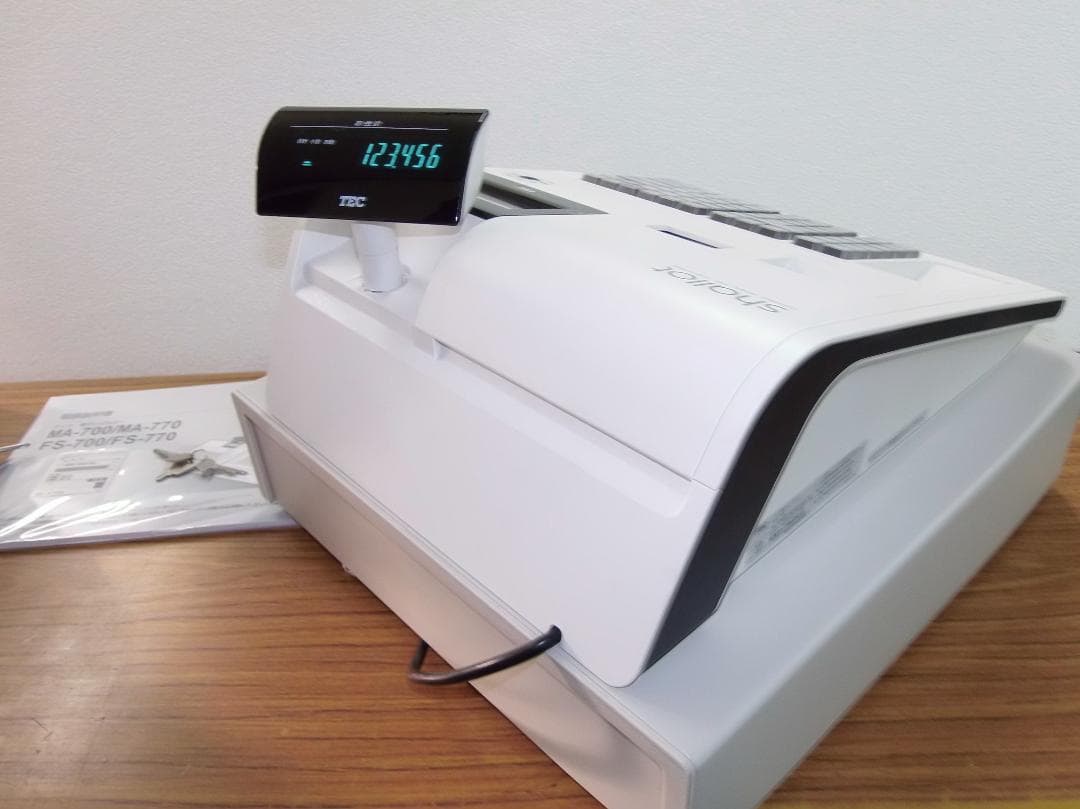 美品設定無料 MA-770 物販向 2０部門 東芝テックレジスター 250501