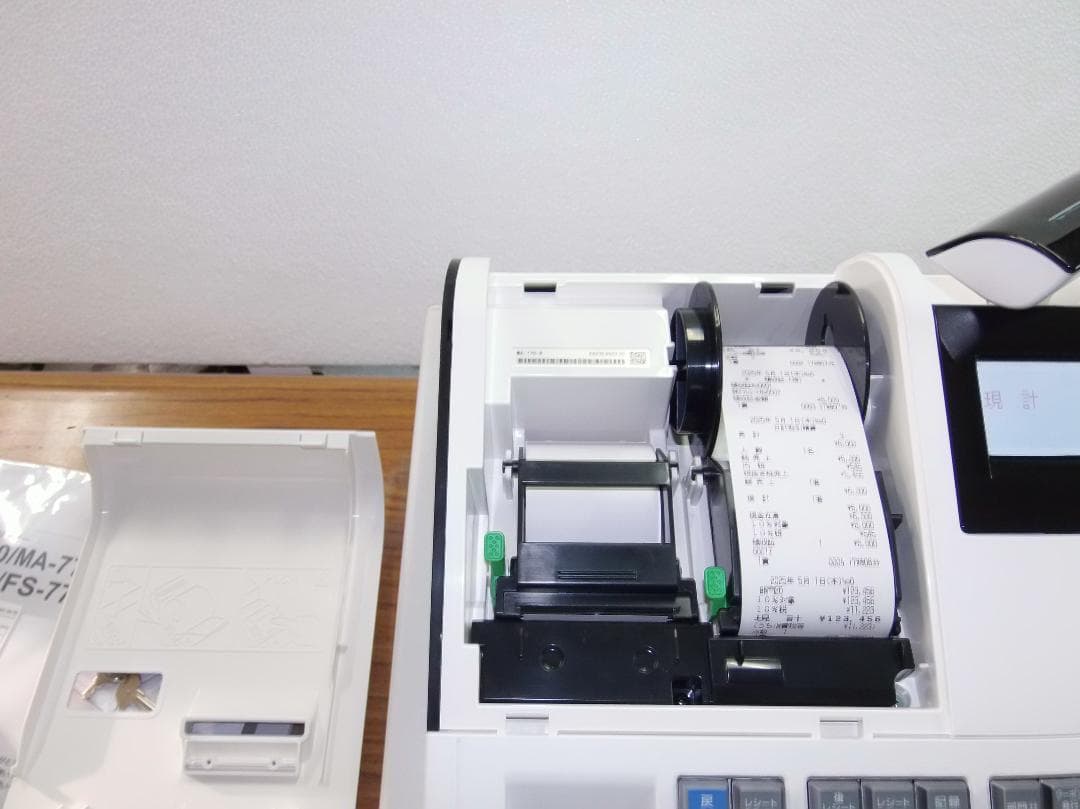 美品設定無料 MA-770 物販向 2０部門 東芝テックレジスター 250501