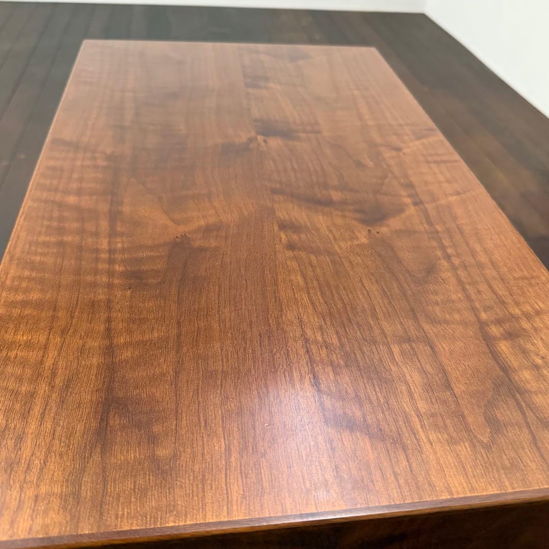 H17C24 北欧デンマーク 4段チェスト ウォールナット材