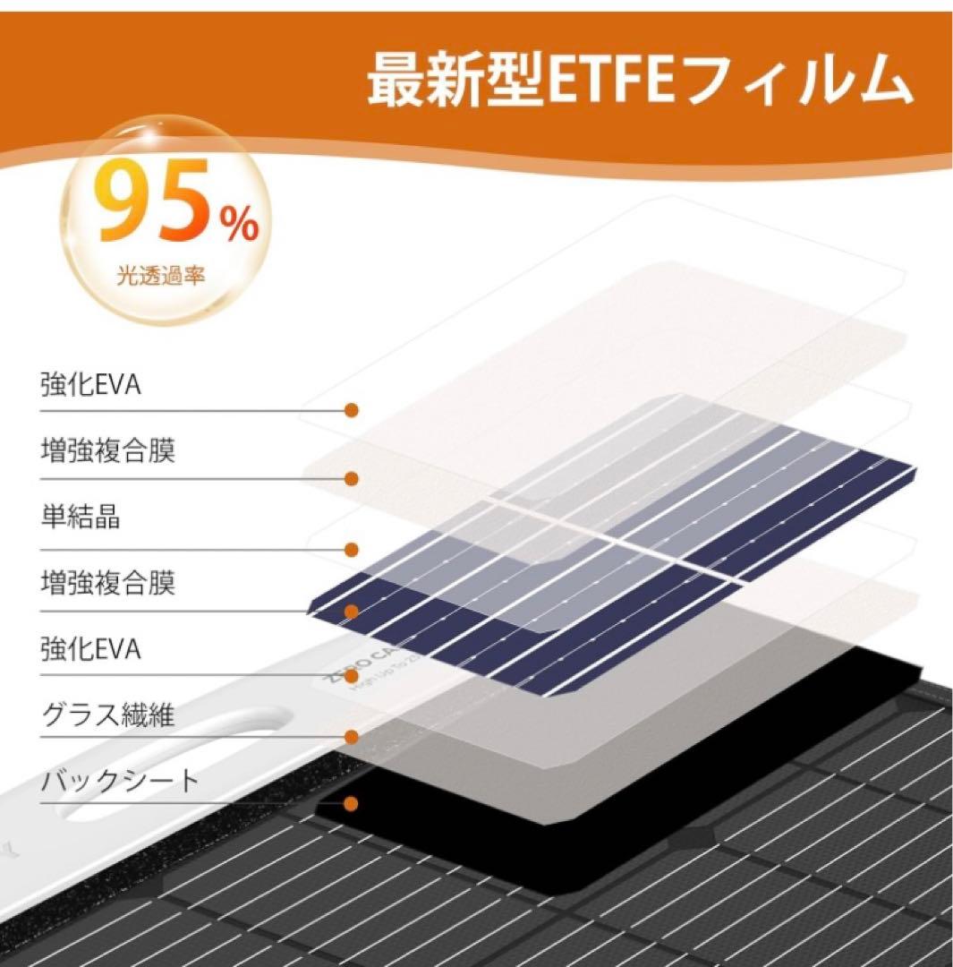 あ*っ様 ソーラーパネル 100W 折りたたみ式 ソーラーチャージャー 太陽光パ