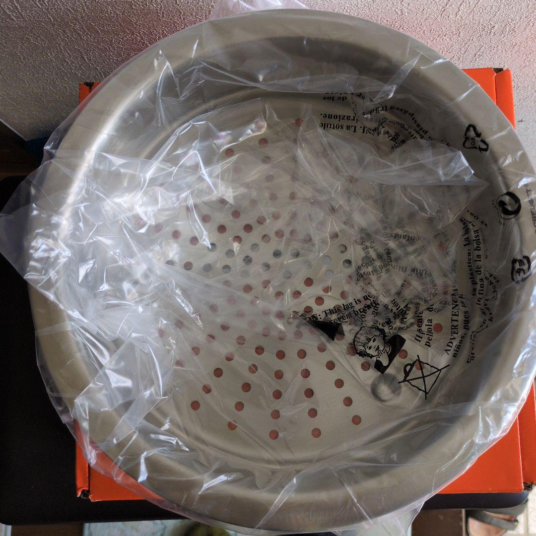 【ル・クルーゼ】ココットロンド 24cm スチーマー、マルチミトンセット