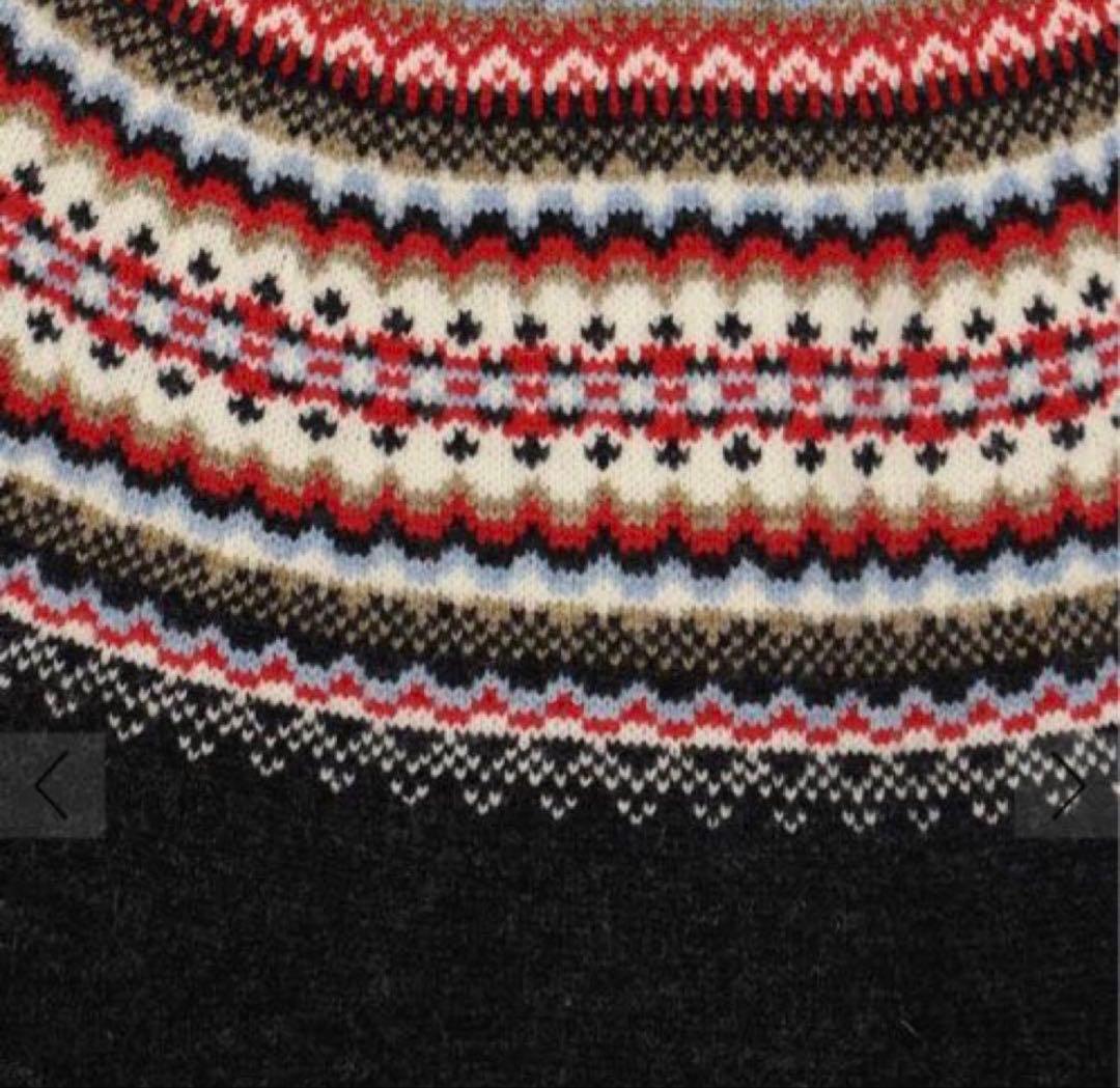 MACPHEE マカフィー ホールガーメントジャカード クルーネックプルオーバー