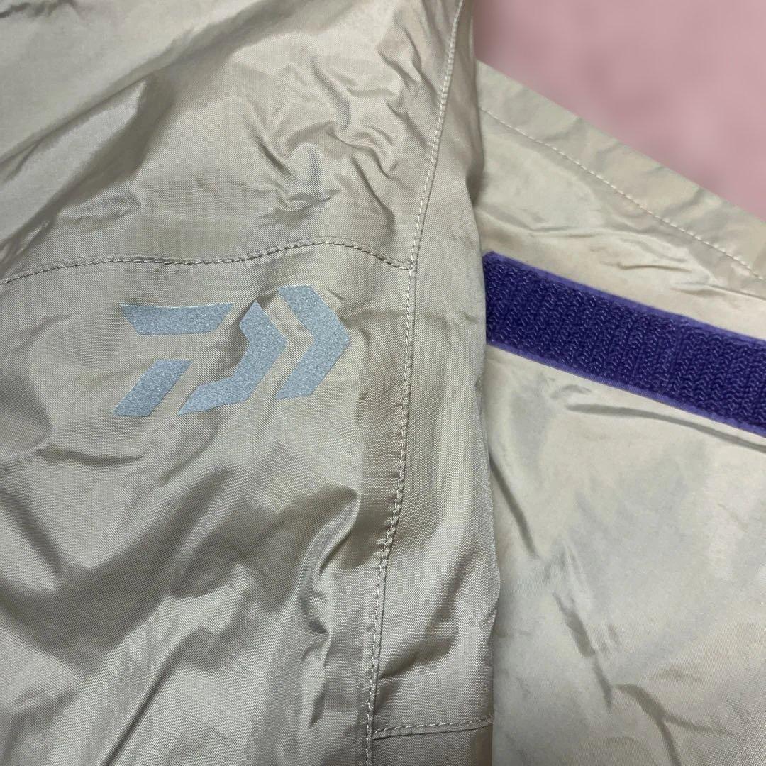 【使用頻度極少】ダイワ　紫　防寒　フィッシングウエア　上下セット