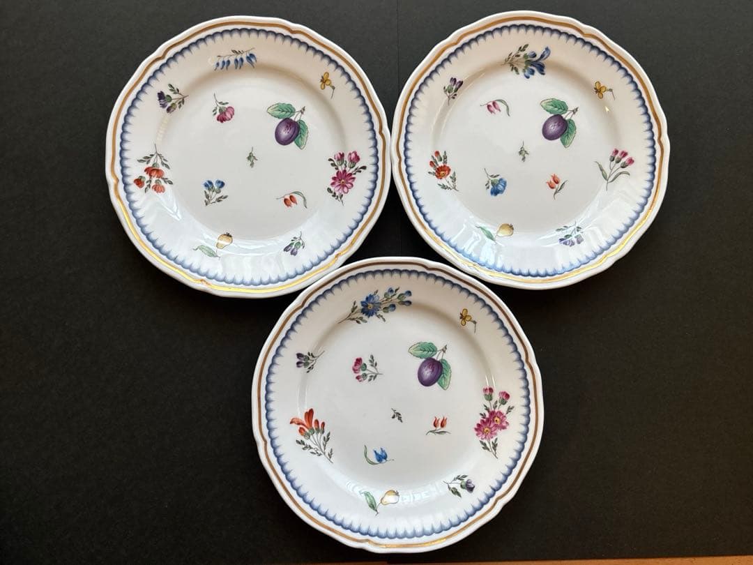 リチャードジノリフルーツ柄　３枚セット