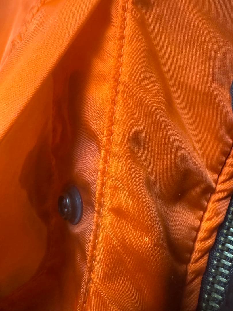 90s MA-1 フライトジャケット USA製 vintage alpha 刺繍