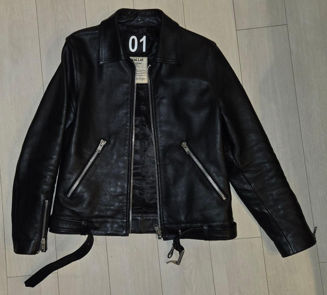 【特別価格‼️】vallet 01 ベジタブルタンニン　シングルライダース　L