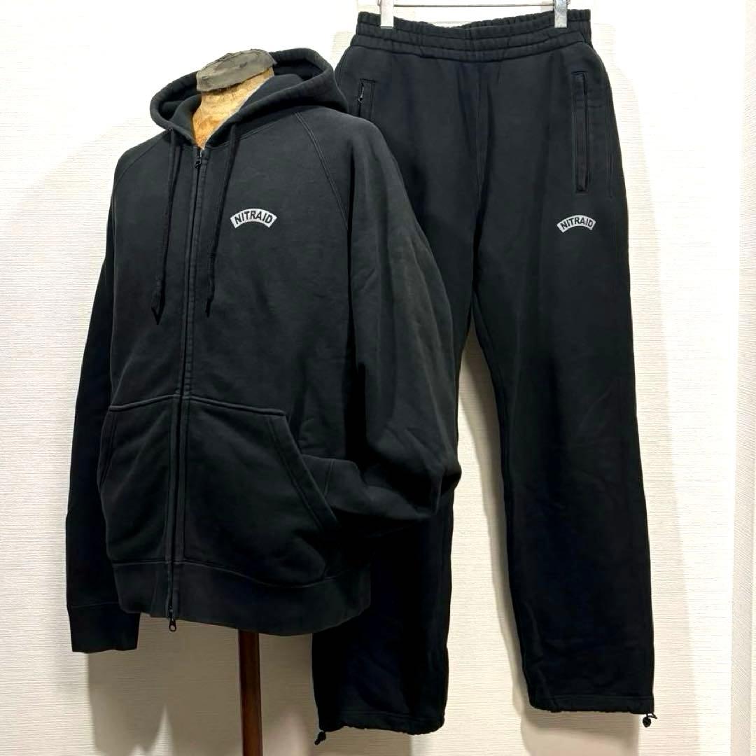 びっく　NITRAID ナイトレイド スウェット パーカー パンツ