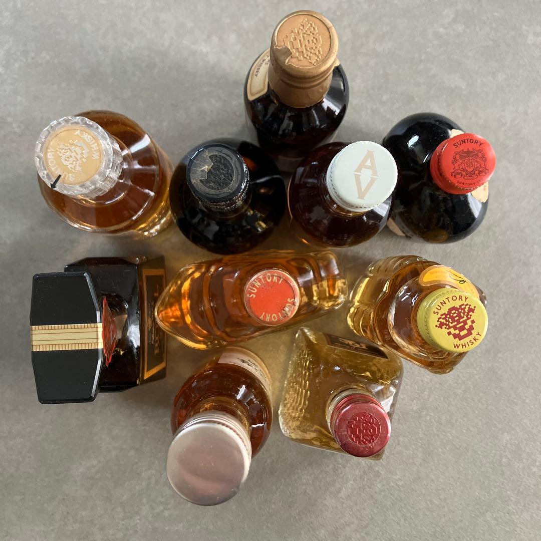 サントリー キリン ミニボトル ウイスキー　セット　山﨑12年 響17年