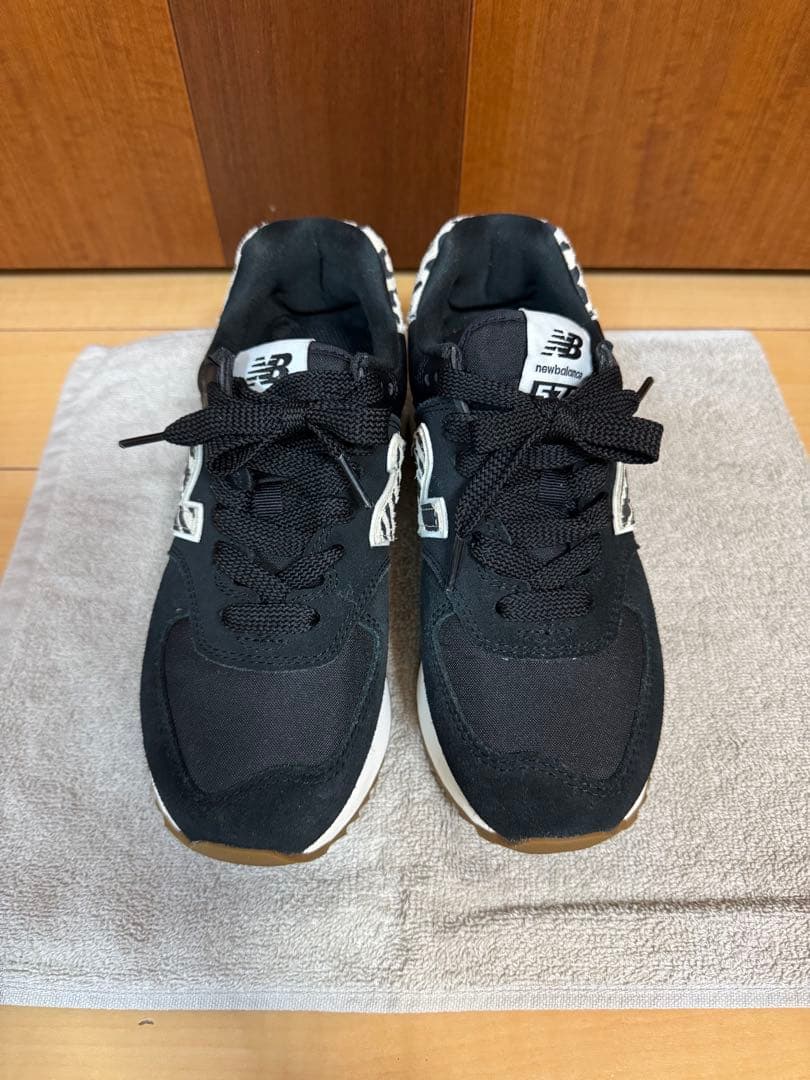 ニューバランス WL574ZDA 厚底 ゼブラ　23.5cm 限定品
