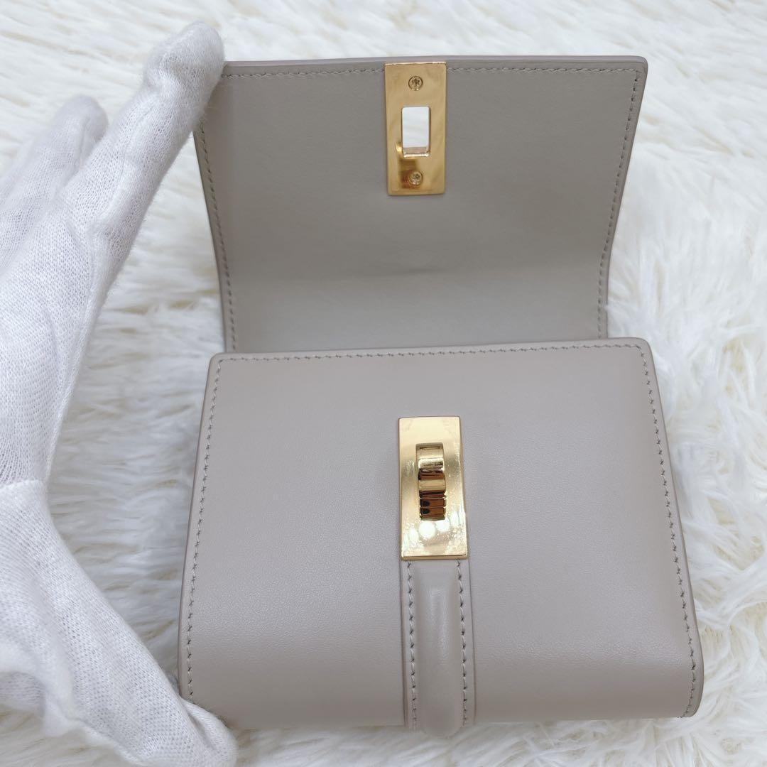 極美品✨CELINE スモールトリフォールドウォレット16 （セーズ）折り財布