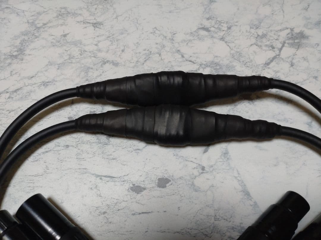 し*ん様 【新作】140段式カタパルト搭載　XLRケーブル ペア　約80cm