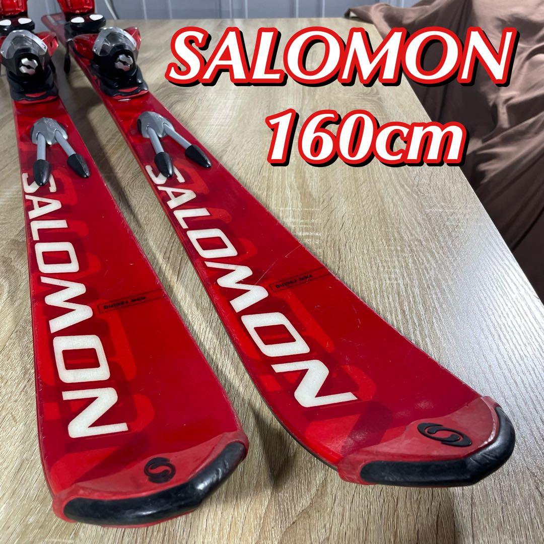 SALOMON 160cm SALOMON 27/27.5スキーセット‼︎