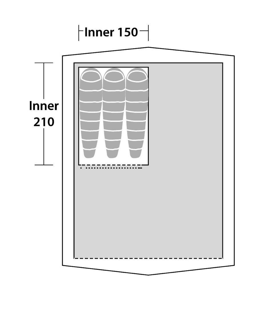 ROBENS （ローベンス）プロスペクター専用　インナーテント（S）