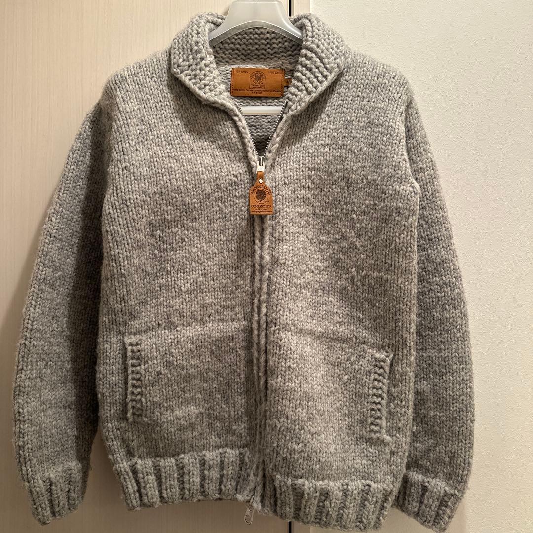 希少ロンハーマン CANADIAN SWEATER 100%ウール カーディガン