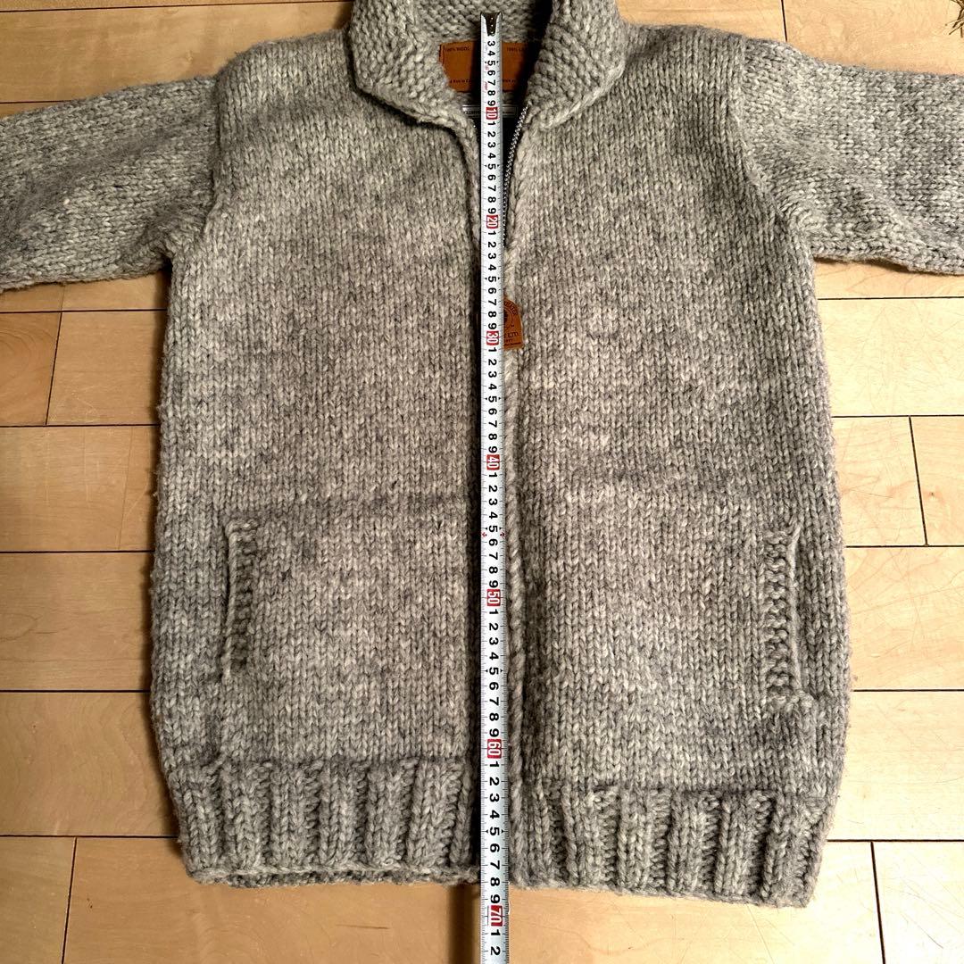 希少ロンハーマン CANADIAN SWEATER 100%ウール カーディガン