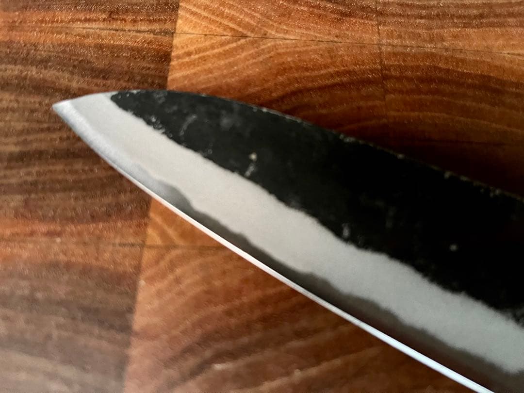 土佐打刃物　青2 和　牛刀　210mm 7寸　包丁　黒打ち　手打　未使用　青紙