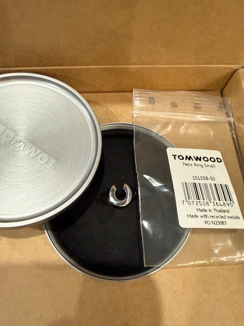 TOM WOOD トムウッド Felix Small リング　50